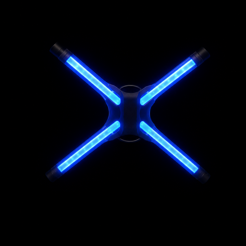 Collar reflectante LED